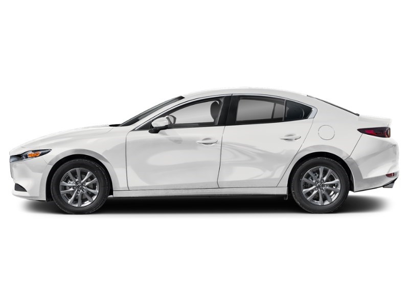 2026 Mazda Mazda3 GX FWD Snowflake White Pearl  Shot 3