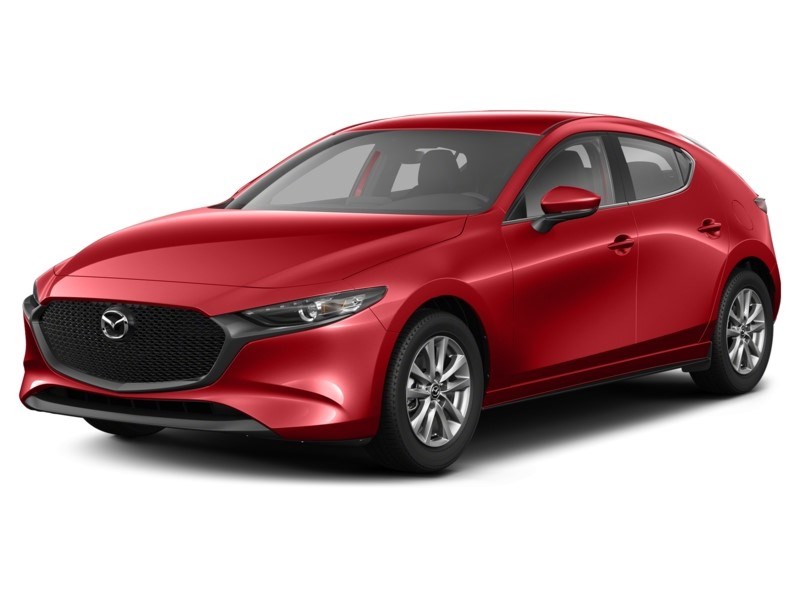 2025 Mazda Mazda3 Sport GX Auto FWD Soul Red Crystal Metallic  Shot 4