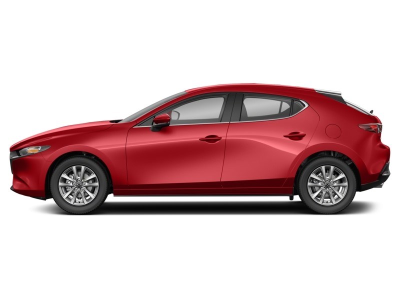 2025 Mazda Mazda3 Sport GX Auto FWD Soul Red Crystal Metallic  Shot 3