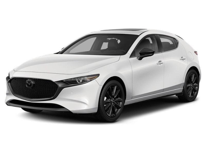 2025 Mazda Mazda3 Sport GT w/Turbo Auto i-ACTIV AWD Snowflake White Pearl  Shot 3