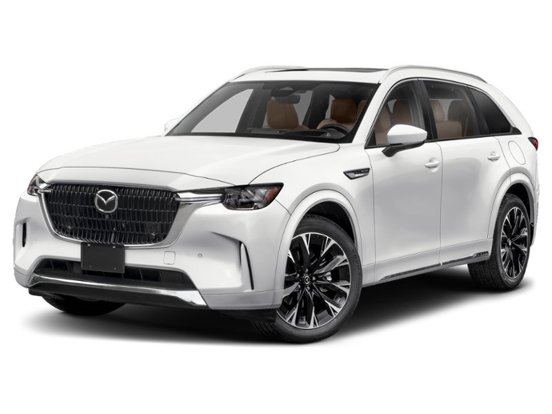 2026 Mazda CX-90 MHEV Signature AWD Rhodium White Metallic  Shot 4