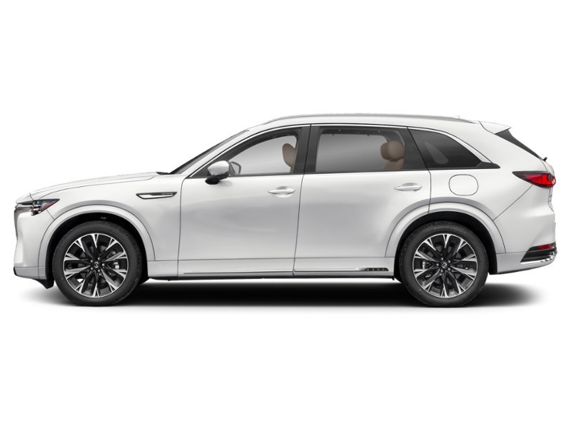 2026 Mazda CX-90 MHEV Signature AWD Rhodium White Metallic  Shot 3