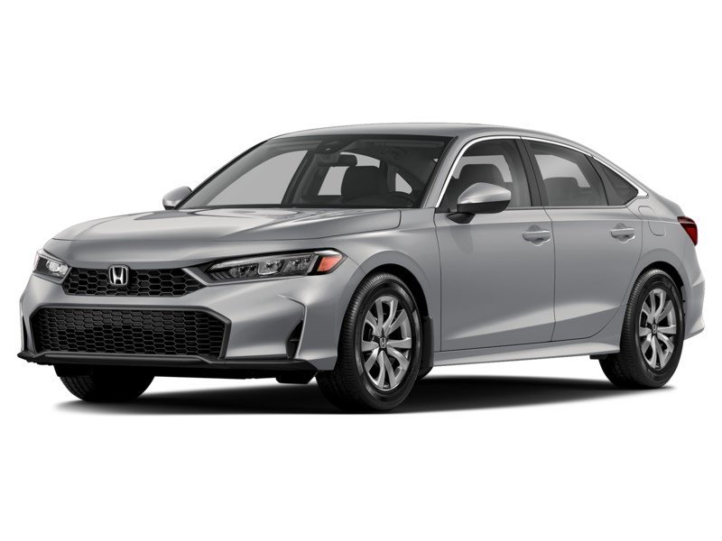 2026 Honda Civic Sedan LX CVT Solar Reflection Silver Metallic  Shot 3