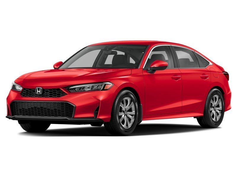 2026 Honda Civic LX CVT Rallye Red  Shot 1
