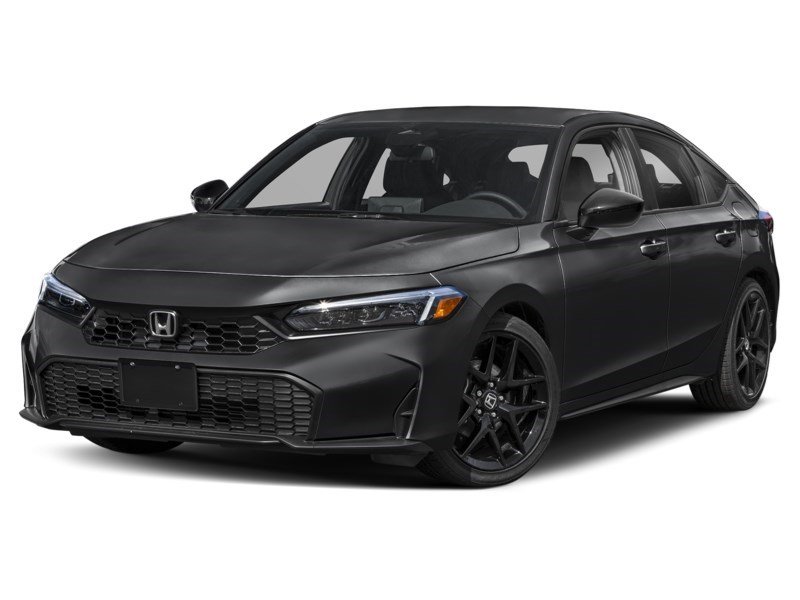 2026 Honda Civic Hatchback Sport CVT Crystal Black Pearl  Shot 4