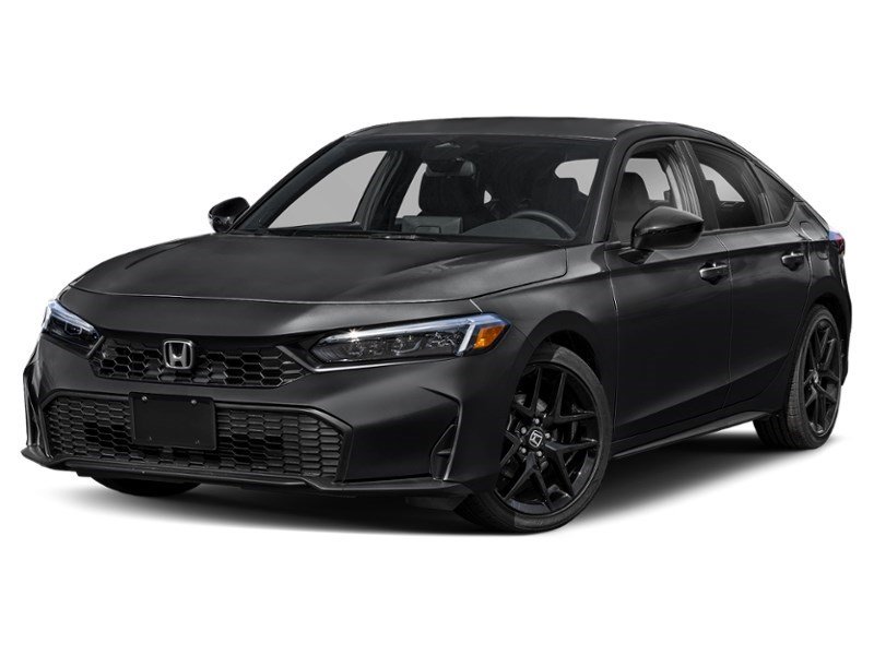 2026 Honda Civic Hatchback Sport CVT Crystal Black Pearl  Shot 1