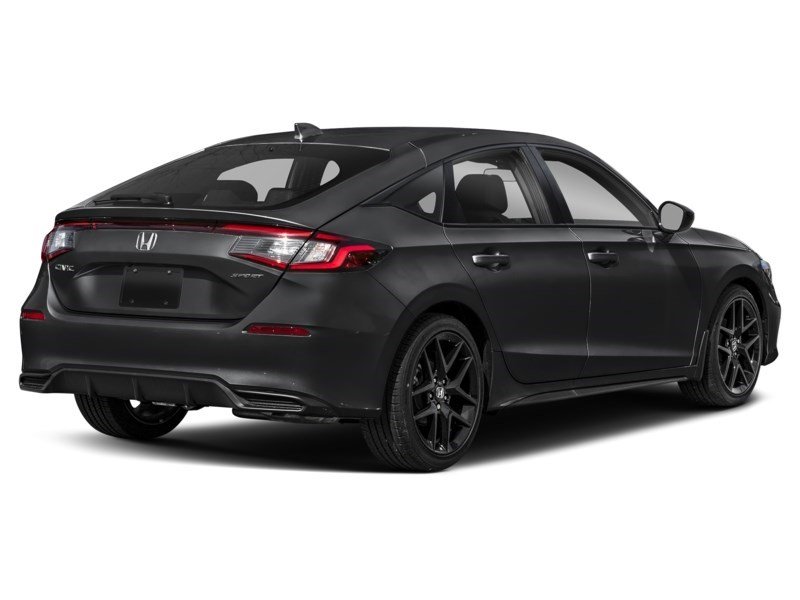 2026 Honda Civic Hatchback Sport CVT Crystal Black Pearl  Shot 2