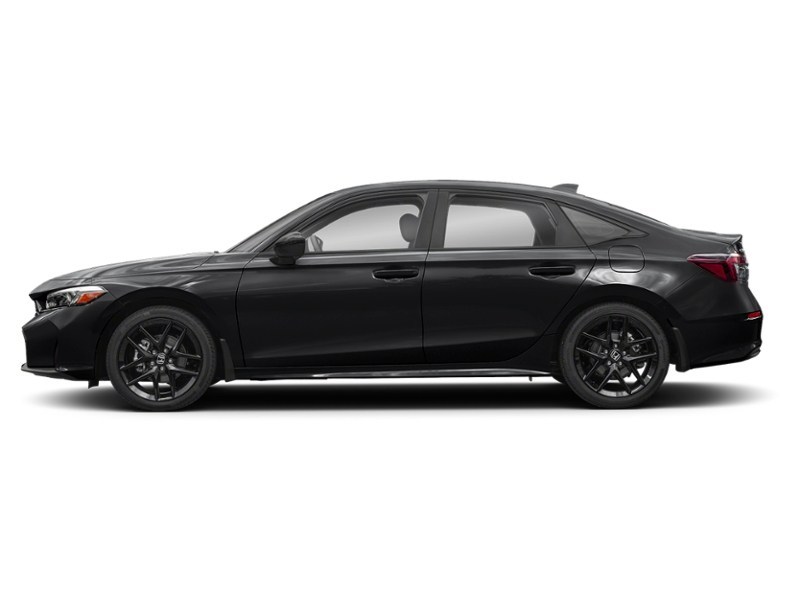 2025 Honda Civic Sedan Hybrid Sport eCVT Crystal Black Pearl  Shot 11