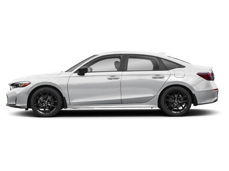 2026 Honda Civic Sedan Hybrid Sport eCVT Platinum White Pearl  Shot 3