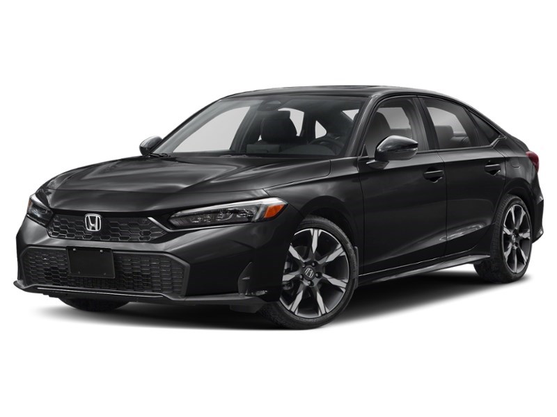 2026 Honda Civic Sedan Hybrid Sport Touring eCVT Crystal Black Pearl  Shot 1