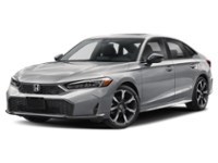 2026 Honda Civic Sedan Hybrid Sport Touring eCVT Solar Reflection Silver Metallic  Shot 1