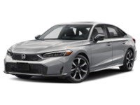 2026 Honda Civic Sedan Hybrid Sport Touring eCVT Solar Reflection Silver Metallic  Shot 1
