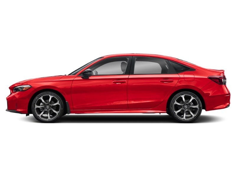 2026 Honda Civic Sedan Hybrid Sport Touring eCVT Rallye Red  Shot 3