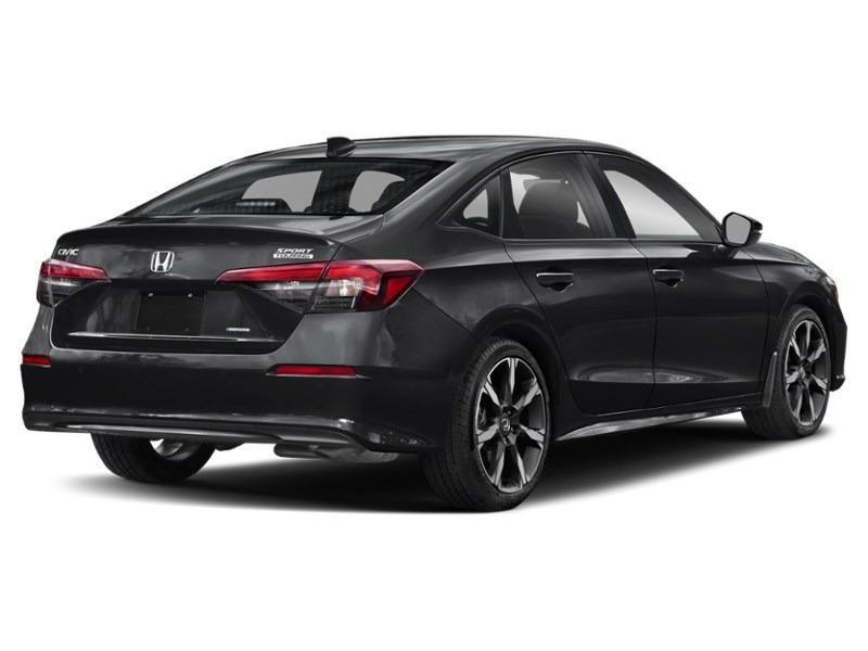 2026 Honda Civic Sedan Hybrid Sport Touring eCVT Crystal Black Pearl  Shot 6