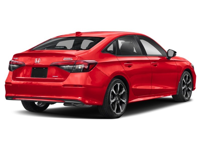 2026 Honda Civic Sedan Hybrid Sport Touring eCVT Rallye Red  Shot 2