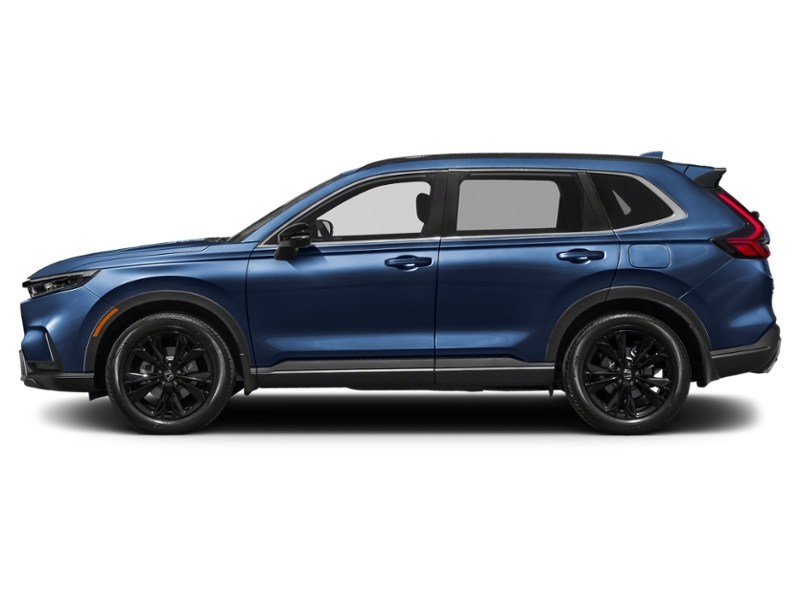 2025 Honda CR-V Hybrid Touring AWD Canyon River Blue Metallic  Shot 3