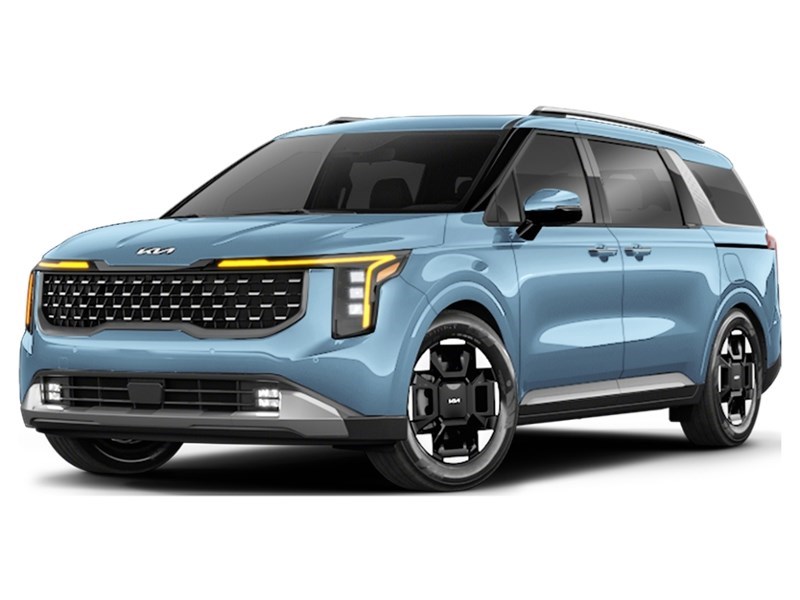 2026 Kia Carnival EX FWD Storm Blue  Shot 1