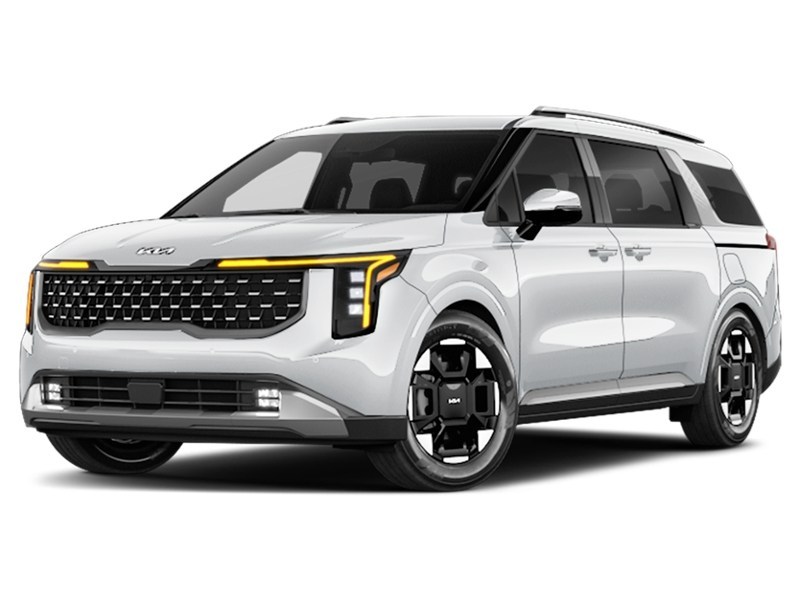 2027 Kia Carnival EX FWD Snow White Pearl  Shot 2