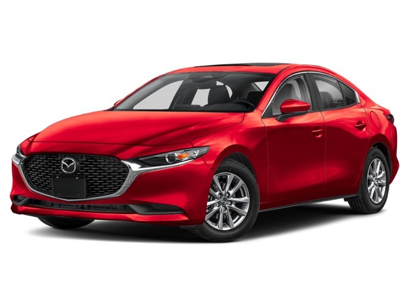 2025 Mazda Mazda3 GS Auto FWD Soul Red Crystal Metallic  Shot 4