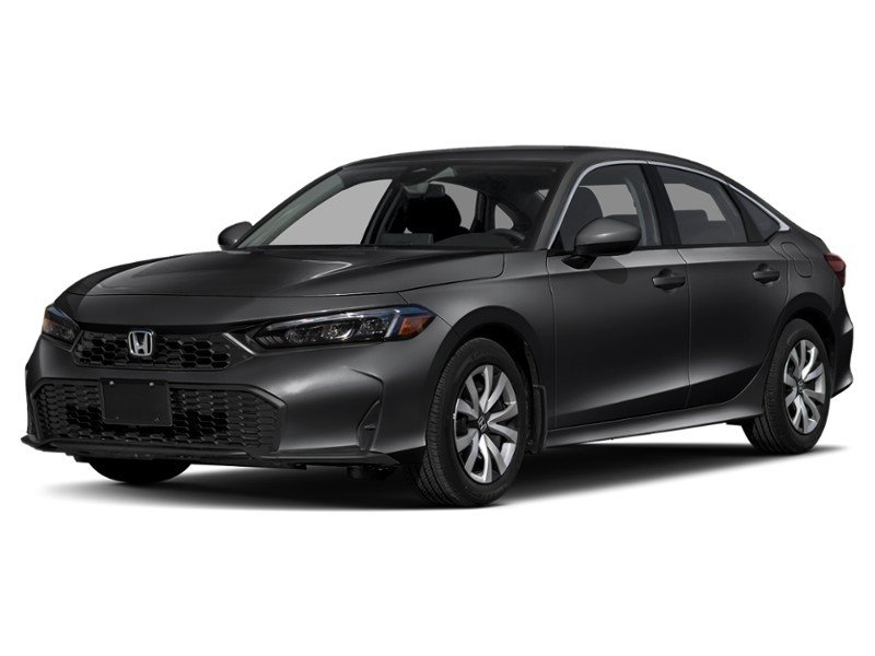 2026 Honda Civic Sedan LX CVT Crystal Black Pearl  Shot 10