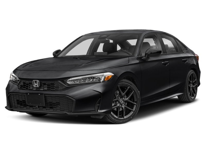 2026 Honda Civic Sedan Sport CVT Crystal Black Pearl  Shot 4