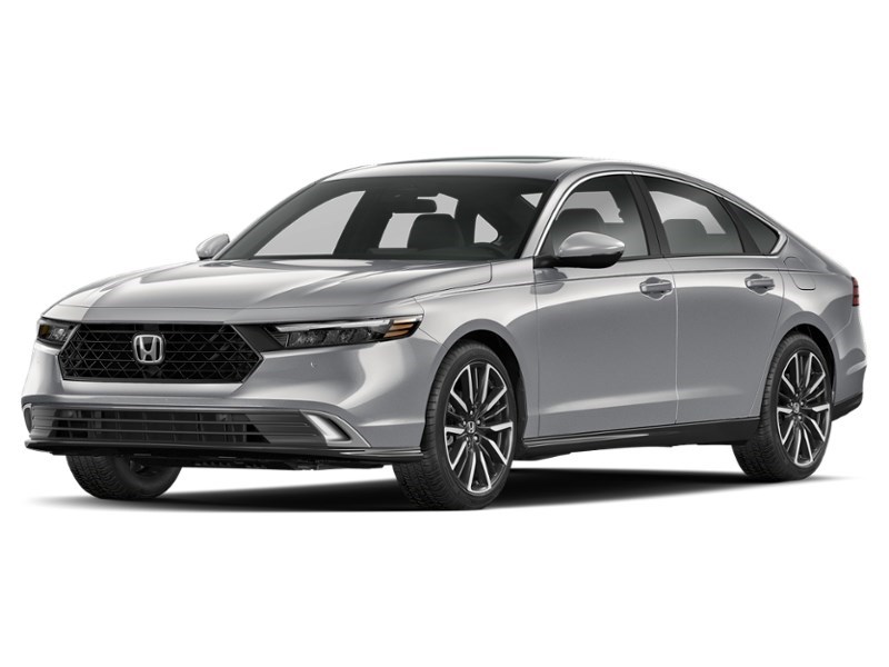 2026 Honda Accord Hybrid Touring eCVT Solar Reflection Silver Metallic  Shot 3