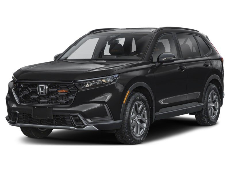 2026 Honda CR-V Hybrid TrailSport AWD Crystal Black Pearl  Shot 4