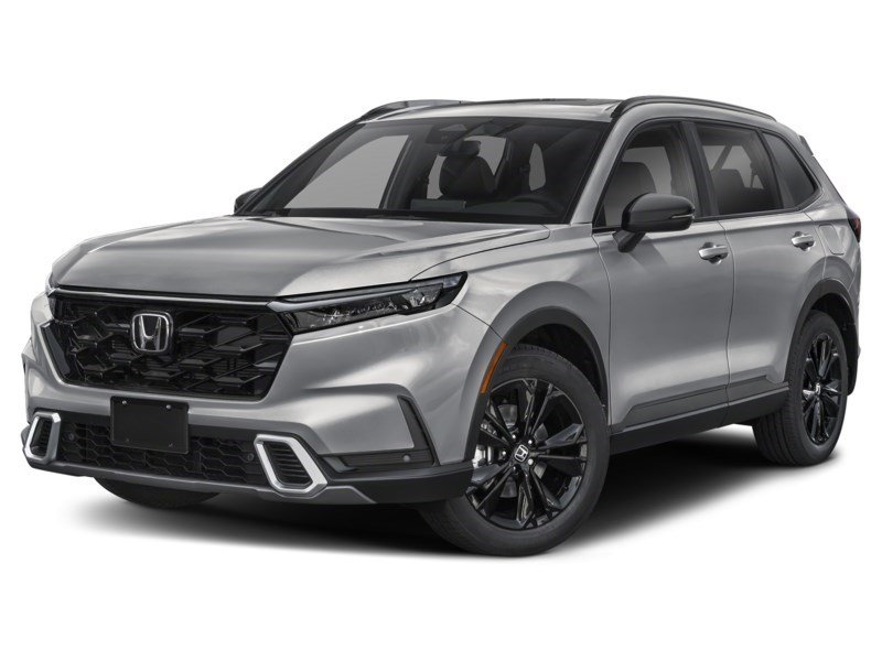2026 Honda CR-V Hybrid Touring AWD Solar Reflection Silver Metallic  Shot 4