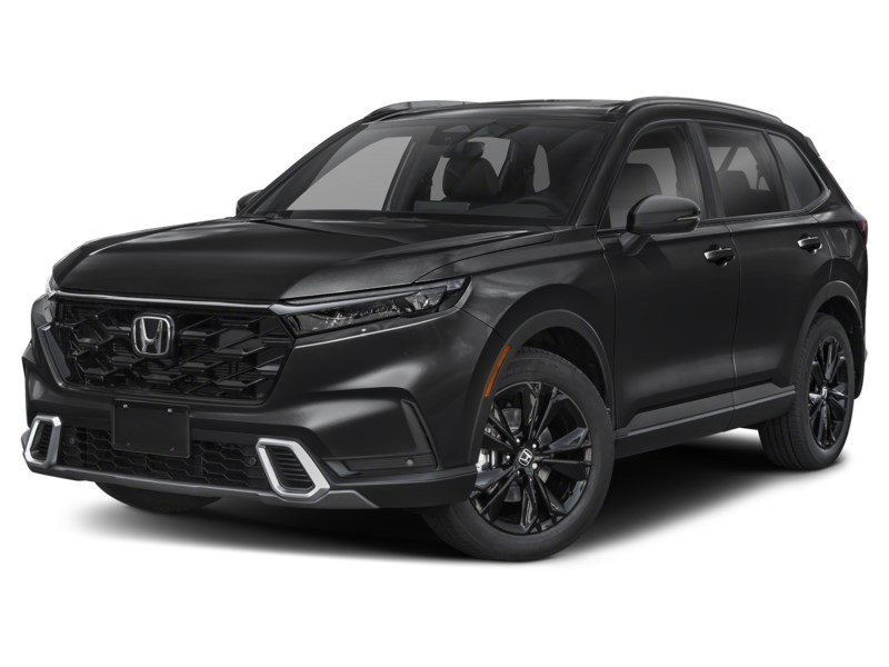 2026 Honda CR-V Hybrid Touring AWD Crystal Black Pearl  Shot 4