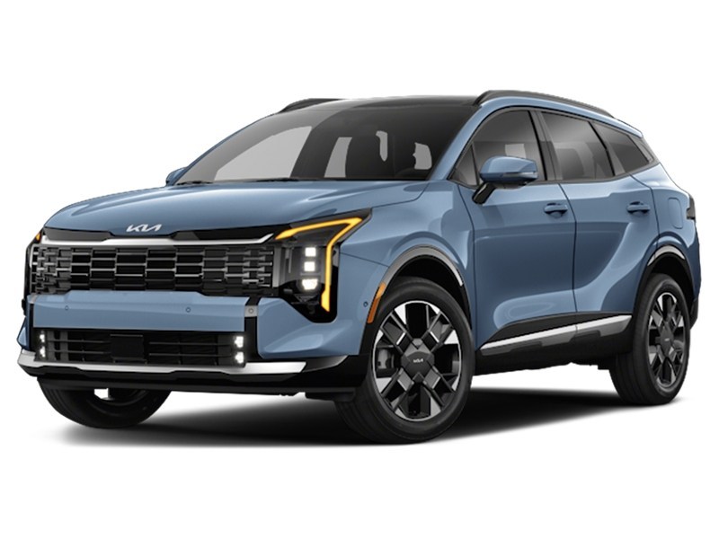 2026 Kia Sportage EX Premium AWD w/Black Interior Heritage Blue  Shot 2