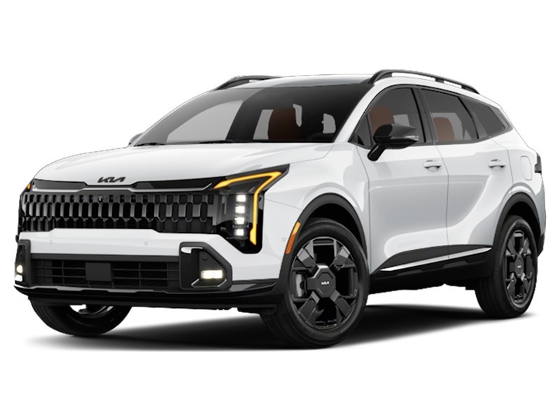 2026 Kia Sportage X-Line Limited AWD w/Brown Interior *Ltd Avail* Snow White Pearl  Shot 2