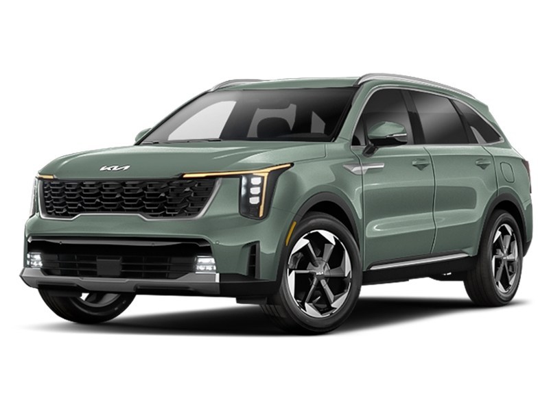 2026 Kia Sorento HEV LX AWD Cityscape Green  Shot 2