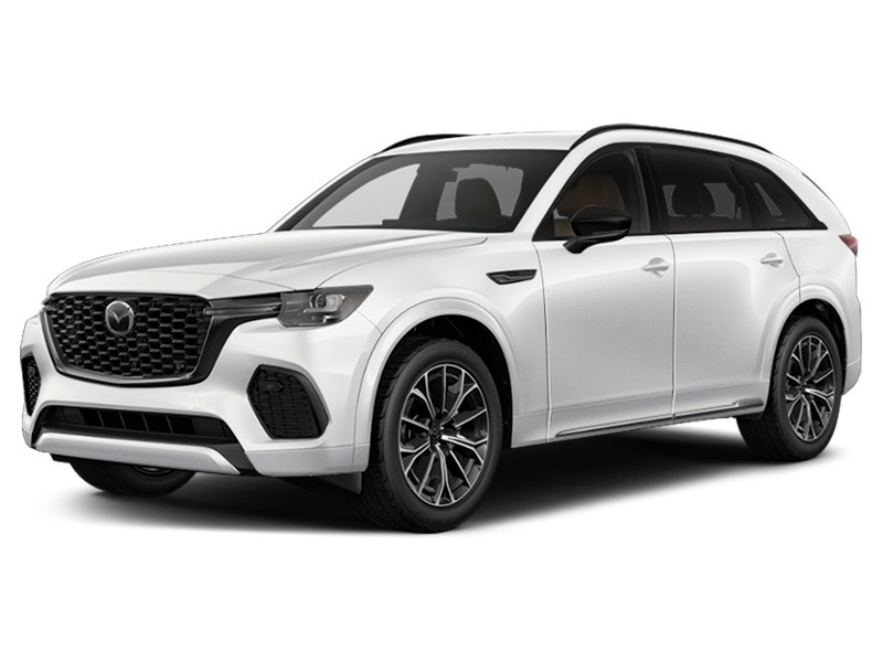 2026 Mazda CX-70 PHEV Signature AWD Rhodium White Metallic  Shot 1