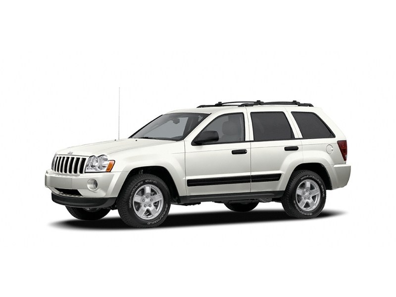 2006 Jeep Grand Cherokee 4dr Limited Stone White Clearcoat  Shot 7