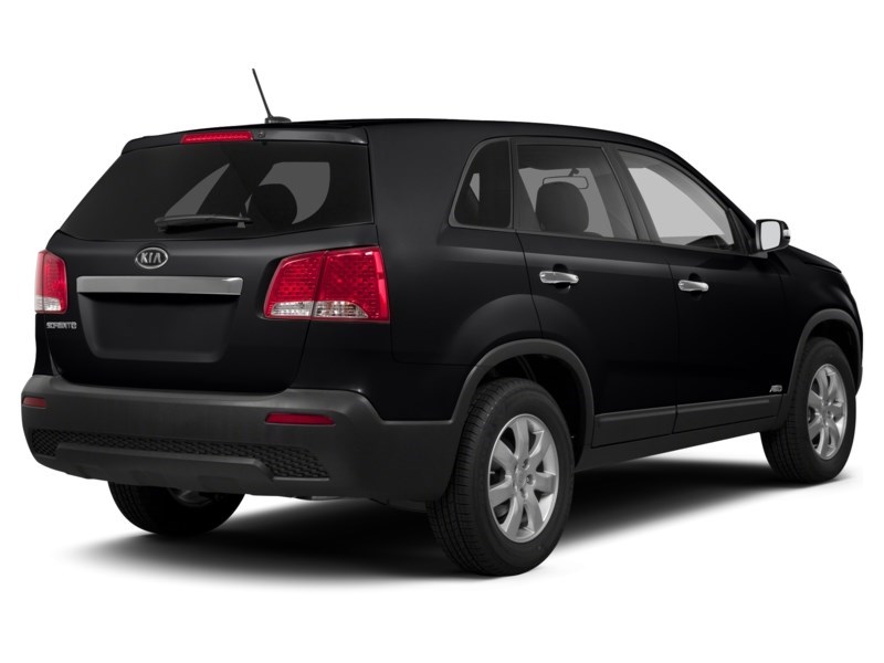 2011 Kia Sorento FWD 4dr V6 Auto LX w/3rd Row Ebony Black  Shot 14