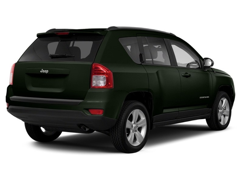 2013 Jeep Compass 4WD 4dr North Black Forest Green Pearlcoat  Shot 26