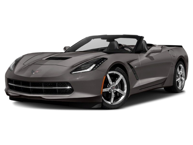 2015 Chevrolet Corvette 2dr Stingray Conv w/3LT Shark Grey Metallic  Shot 1