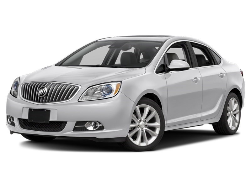 2015 Buick Verano 4dr Sdn Leather Group Summit White  Shot 1