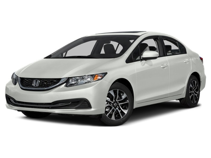 2015 Honda Civic Sedan 4dr Auto EX Taffeta White  Shot 13