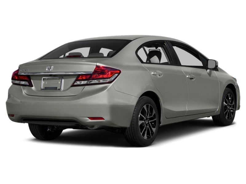 2015 Honda Civic Sedan 4dr Auto EX Alabaster Silver Metallic  Shot 2