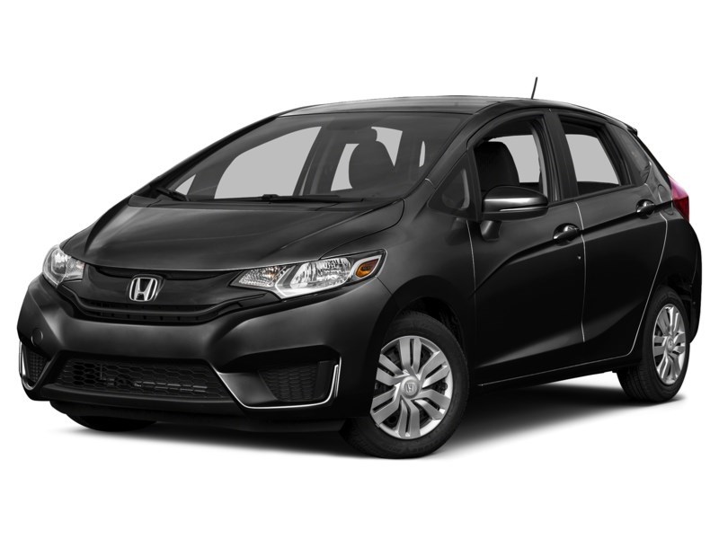 2015 Honda Fit 5dr HB Man LX Crystal Black Pearl  Shot 8
