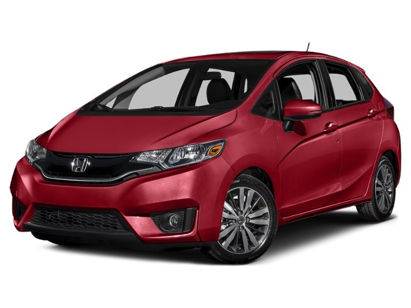 2015 Honda Fit 5dr HB CVT EX-L Navi Milano Red  Shot 28