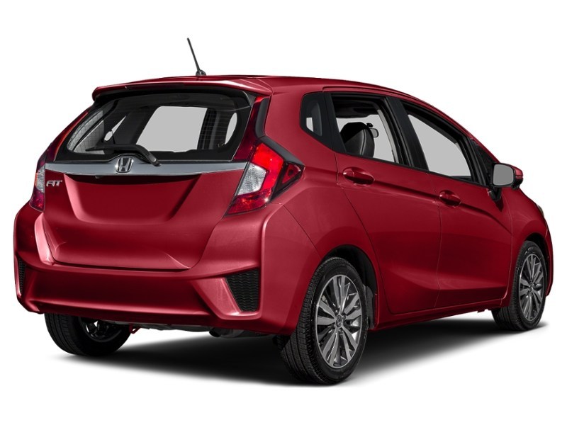 2015 Honda Fit 5dr HB CVT EX-L Navi Milano Red  Shot 30
