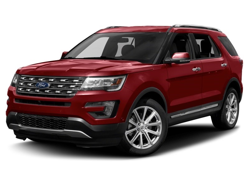 2016 Ford Explorer 4WD 4dr Limited Ruby Red Metallic Tinted Clearcoat  Shot 40