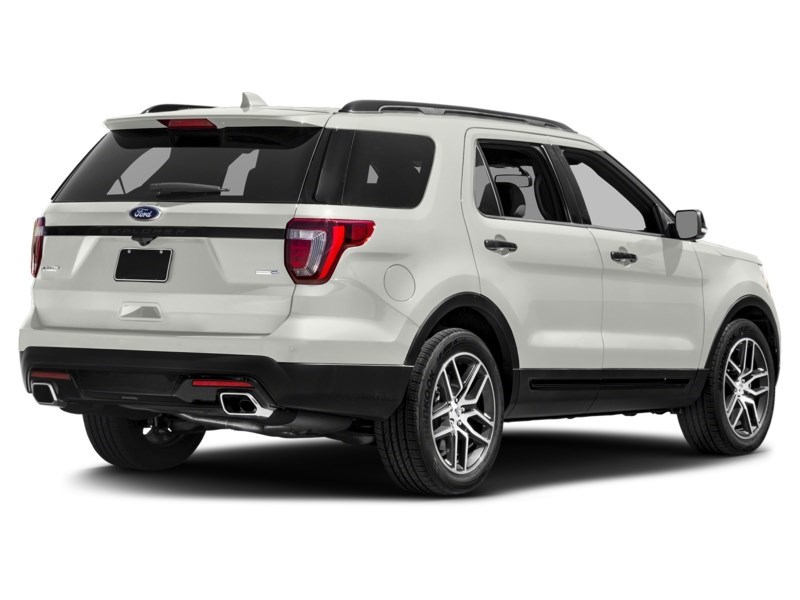 2017 Ford Explorer 4WD 4dr Sport White Platinum Metallic Tri-Coat  Shot 30