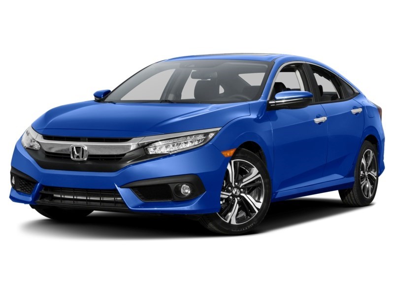 2016 Honda Civic 4dr CVT Touring Aegean Blue Metallic  Shot 5