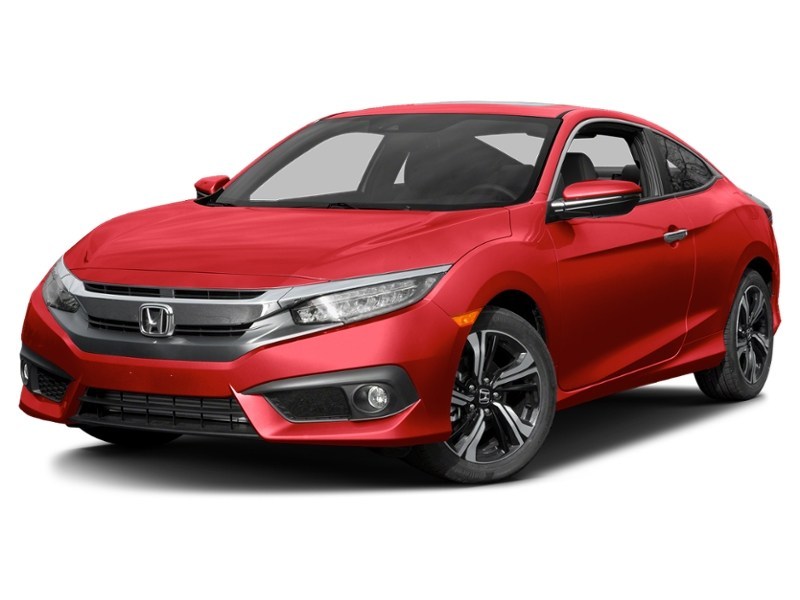 2016 Honda Civic Coupe 2dr CVT Touring Rallye Red  Shot 26