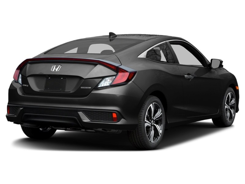 2016 Honda Civic Coupe 2dr CVT Touring Crystal Black Pearl  Shot 24