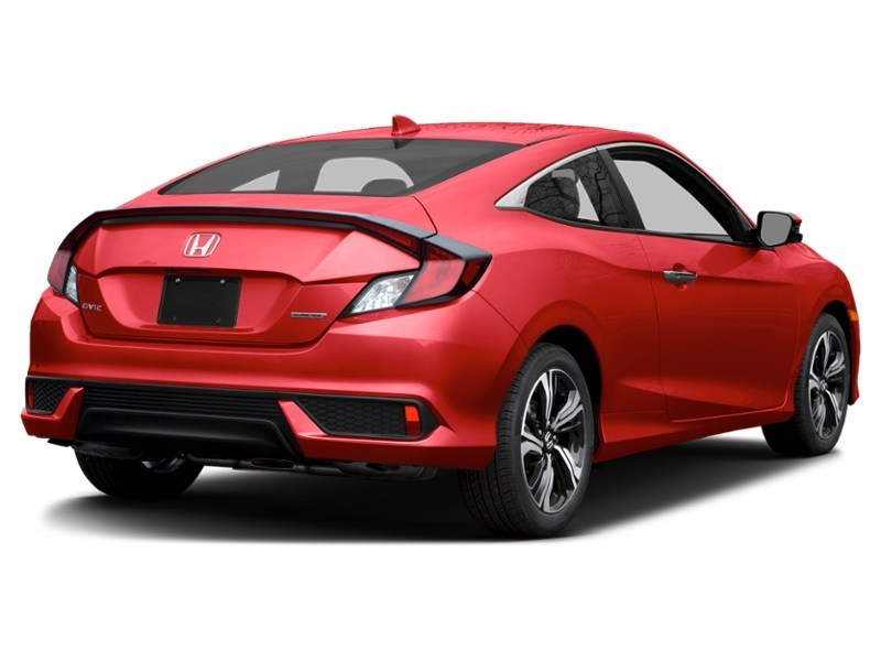 2016 Honda Civic Coupe 2dr CVT Touring Rallye Red  Shot 31
