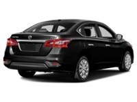 2018 Nissan Sentra SV CVT Super Black  Shot 3